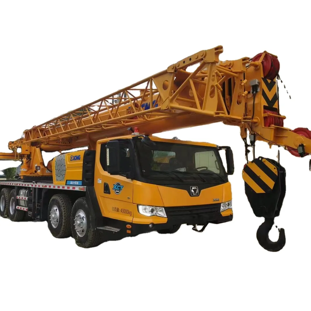 Подержанный тяжелый мобильный грузовик QY50KC 50Ton