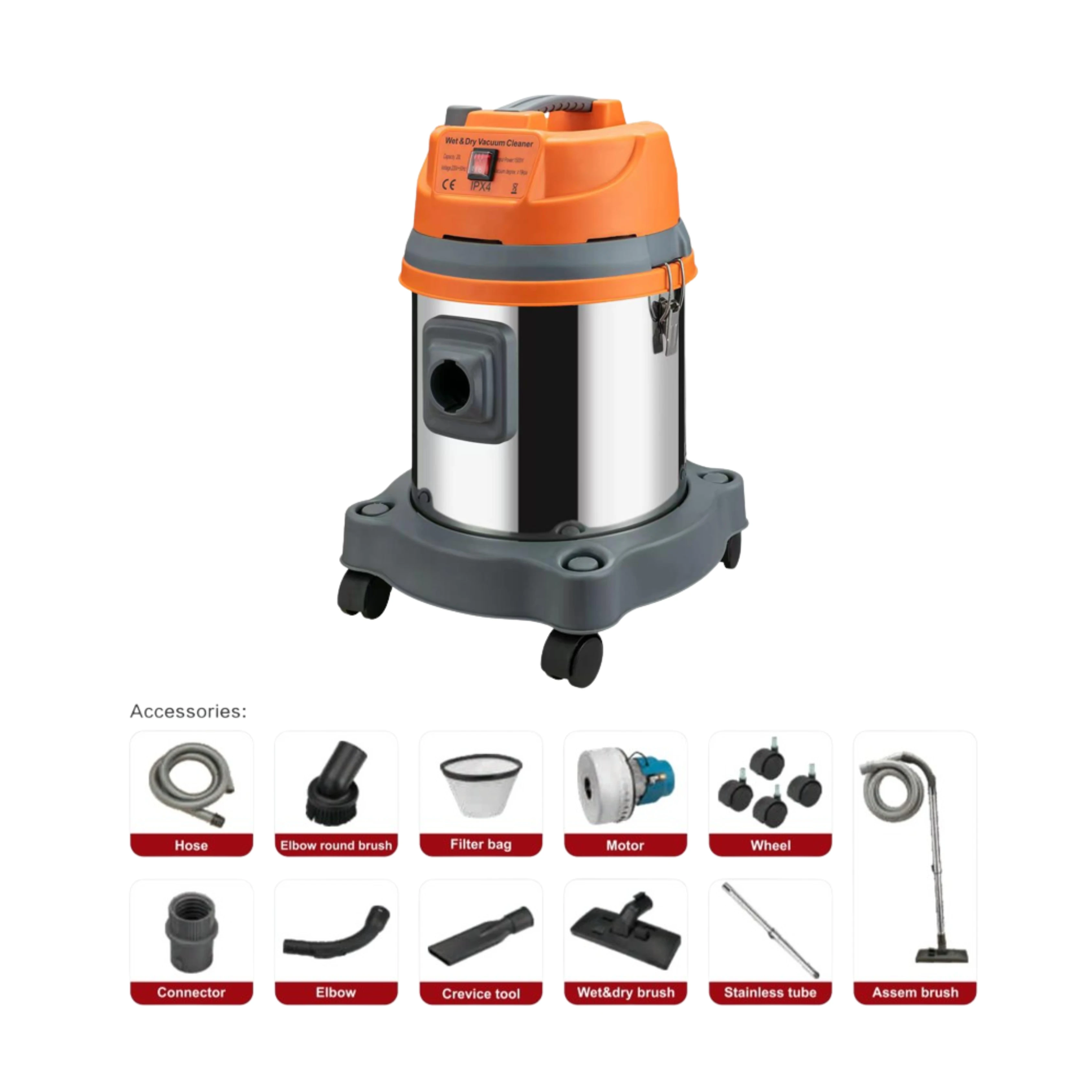 High Quality New Wet/Dry Home Appliance Vacuum Cleaner for Optimal Cleaning Solutions