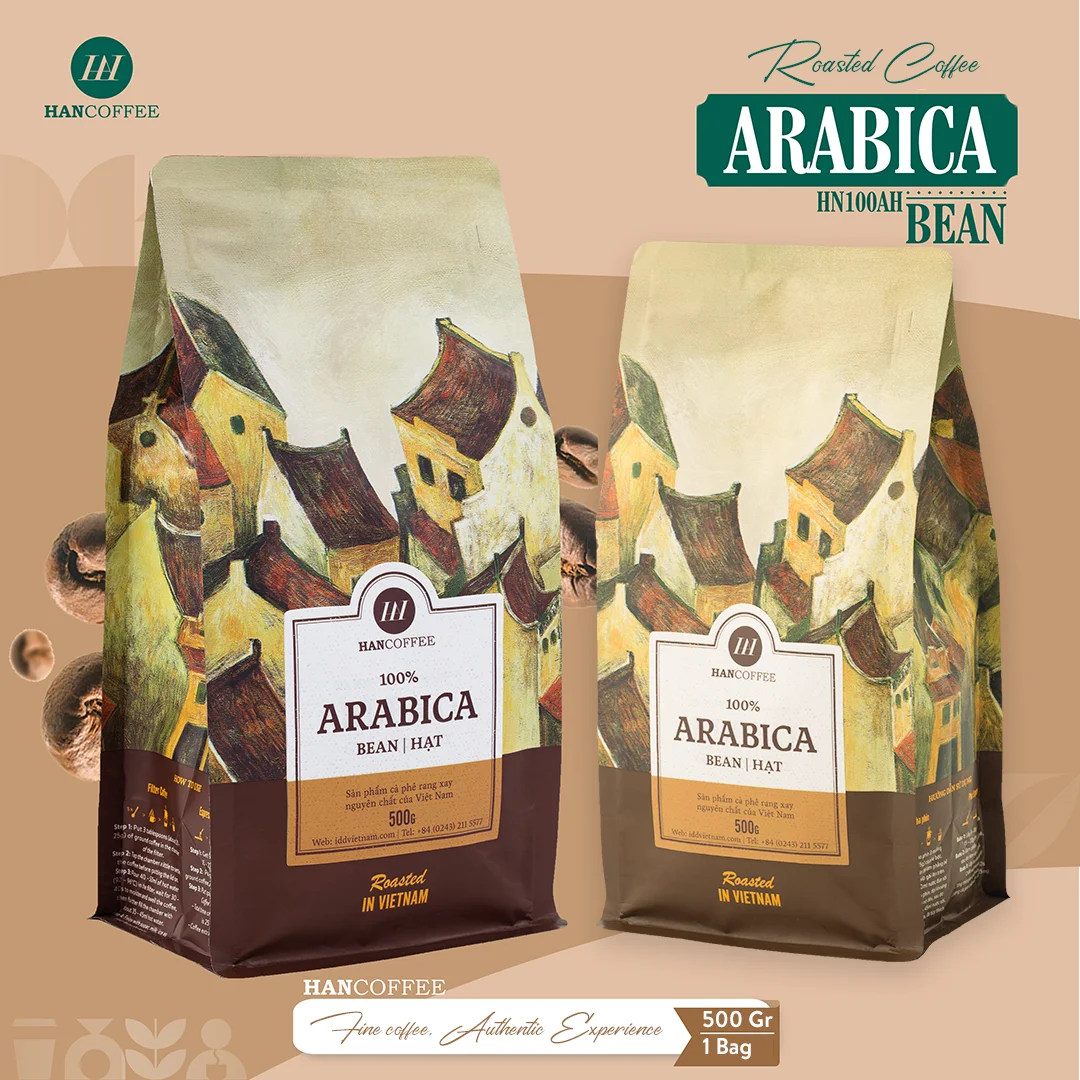 HANCOFFEE 100% Арабика жареные бобы Стандартный кофе