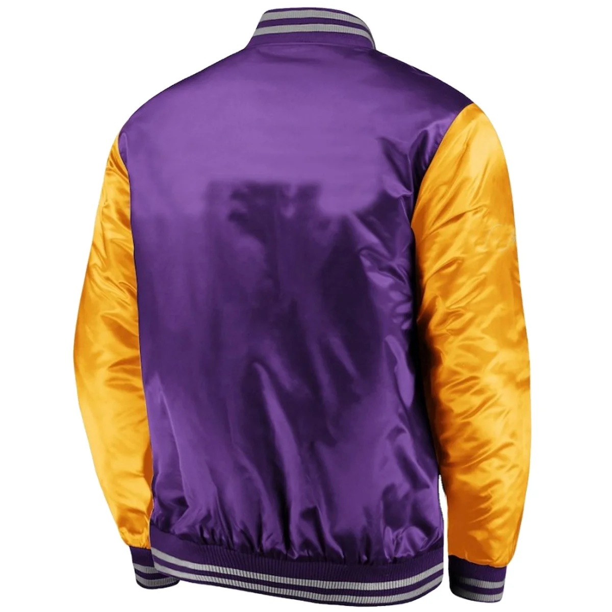 Custom made logo design 100% polyester satin varsities bomber baseball jacket winter men jackets