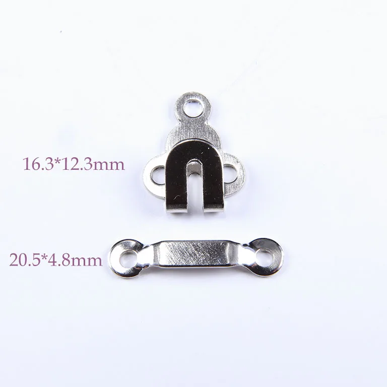 Sew On Trouser Hooks and Bar Fastener Skirt Pants Jean Clothing