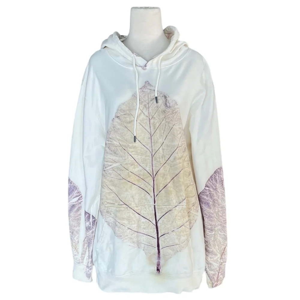 Nature Inspired Eco Friendly Comfortable Sleepwear Hoodie Shorts Pajamas Round Neck Solid 100% Cotton Spring Support Season Wind