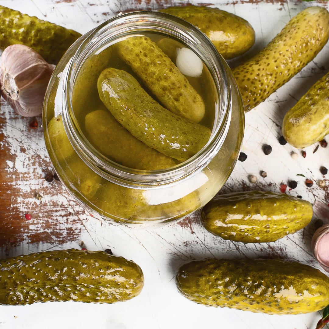 LOW PRICE International Standard Best Rate ISO Cheap Wholesale Price TMI Foods Gherkins Pickled CUCUMBER  With 580ml/720ml