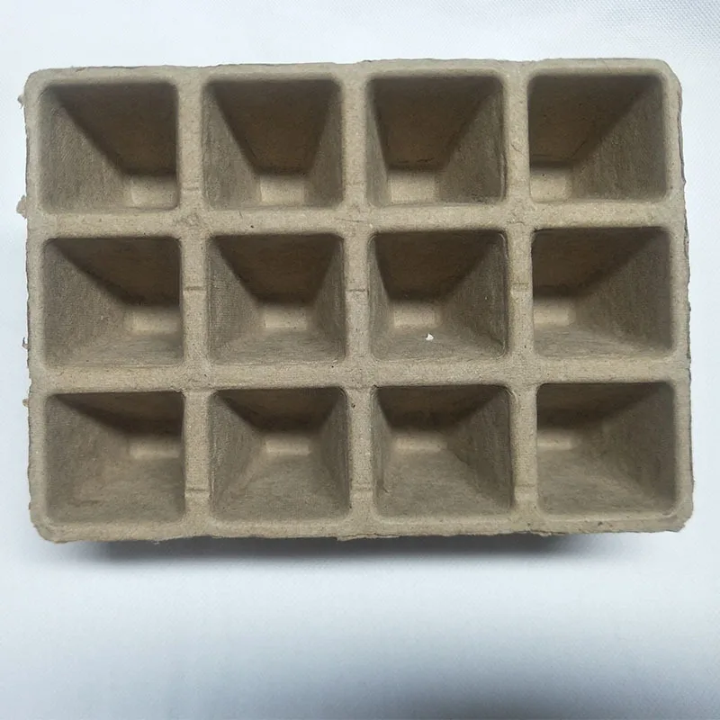 biodegradable Seedling Starter paper pulp flower pots paper cup peat pots for Vegetable & Flower