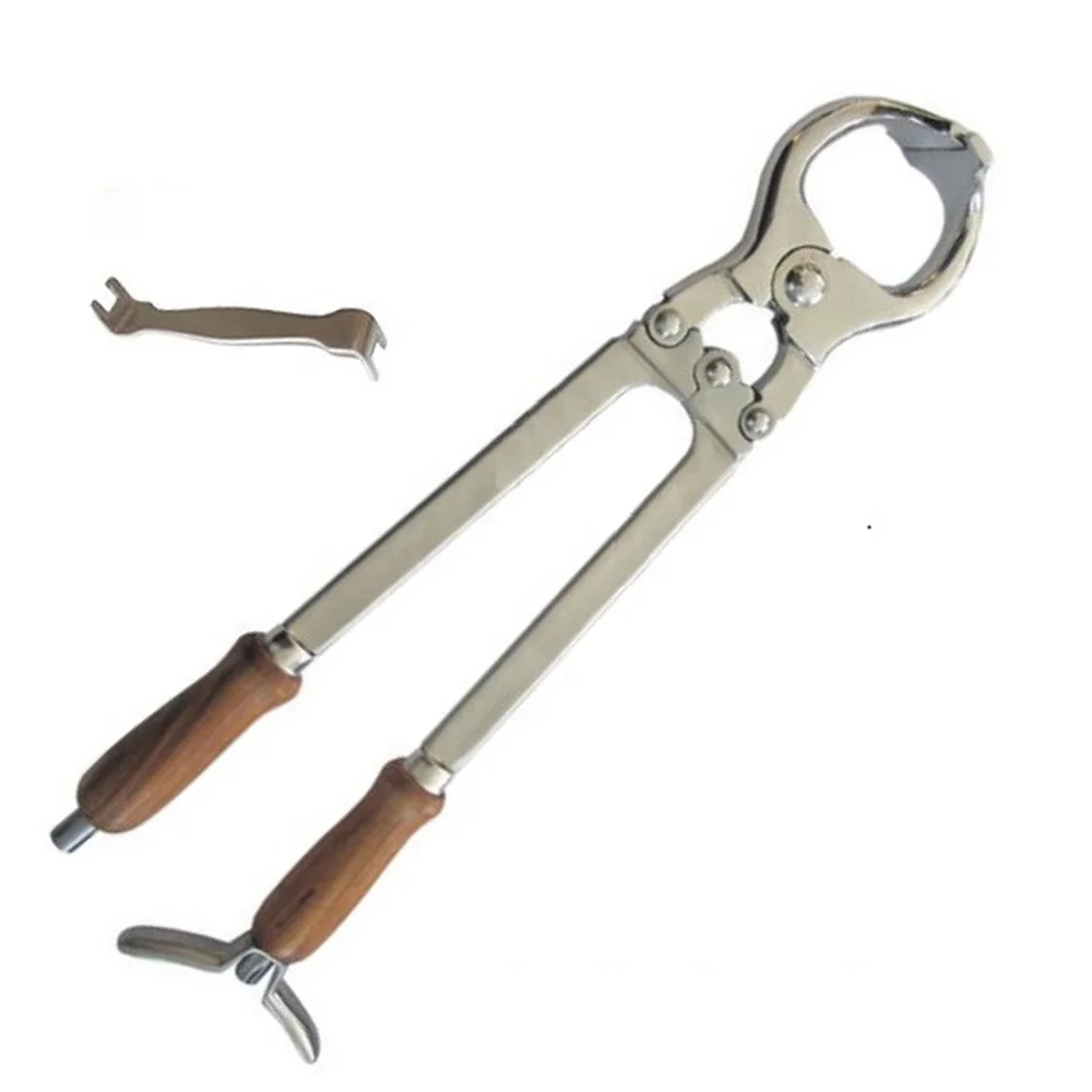 Ветеринарный эластратор из нержавеющей стали для животных крупного рогатого скота растягивающиеся щипцы инструмент кастрации без крови