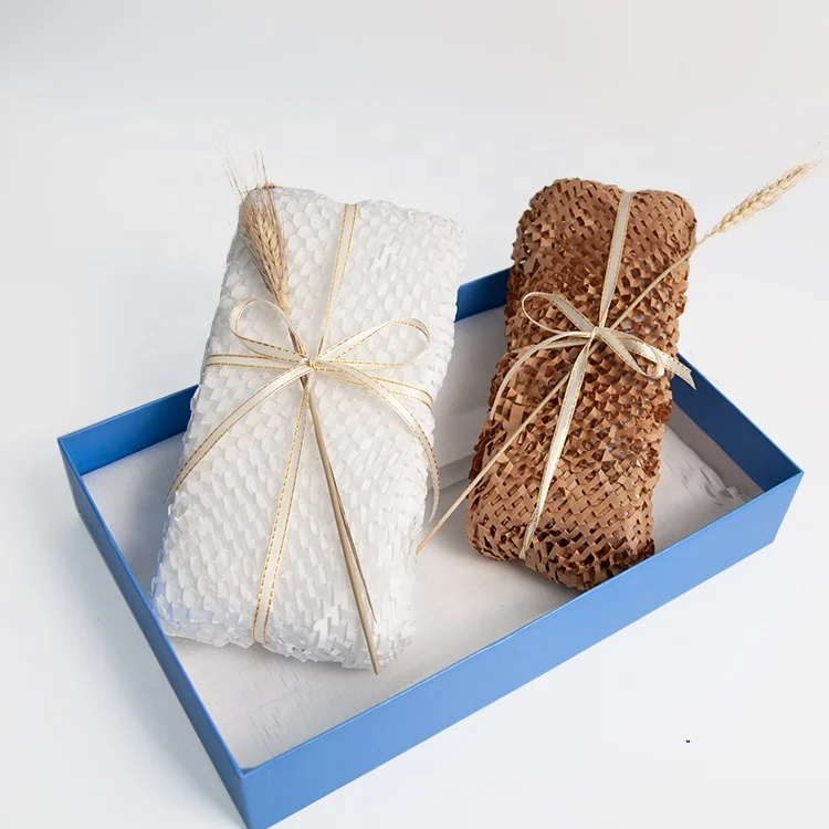 Best Sustainable Honeycomb Craft Paper  Rolled for Protective Wrapping Gift Packing Recyclable Craft Paper Solution