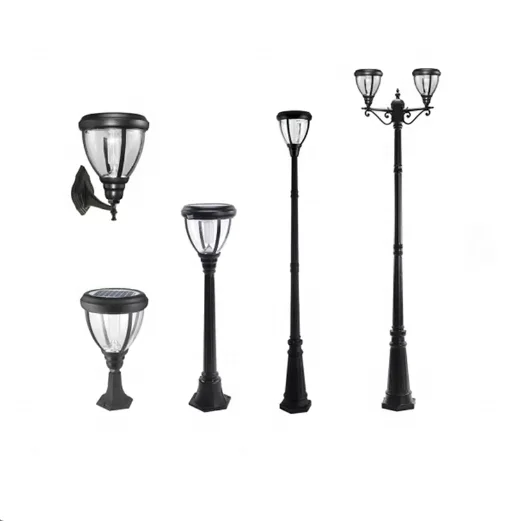 6 7 8 9 meter solar street lamp pole with one two arm solar lights outdoor street lighting pole