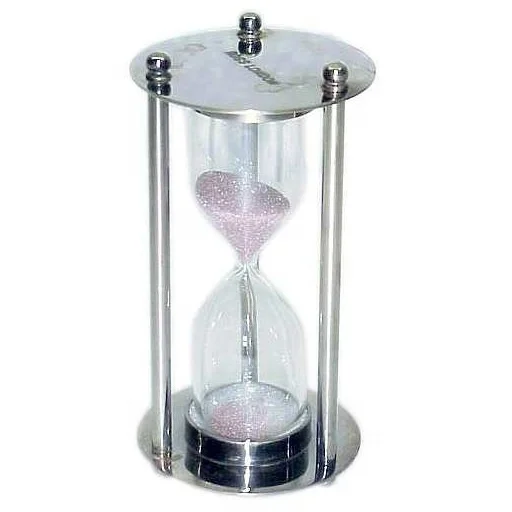 Hot Sale Cheap Decoration Item Decoration Ornaments Holiday Gift Timer Souvenir Metal Glass Sand Waterproof Hourglass Hot Sale