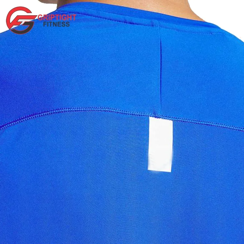 polyester cotton custom sports t shirt designs cricket team jersey/cricket jersey Wholesale Fitness Short Sleeve Men Gym T Shirt