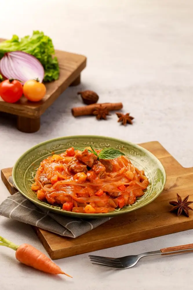 Instant noodle Konjac Pho Vietnamese Beef Stew  Sauce Ready-to-eat  For Yummy Meal High Quality Ready to eat