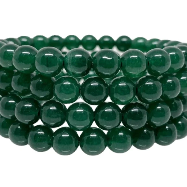 HIGH QUALITY GREEN JADE  LUXURY GEMSTONE BRACELET, GREEN JADE  BEADS  CRYSTAL HEALING BRACELETE FOR  SALE