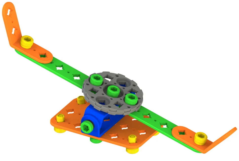 Outstanding innovative educational DIY toy robot UARO BASIC Stimulate the brain of children safety patented