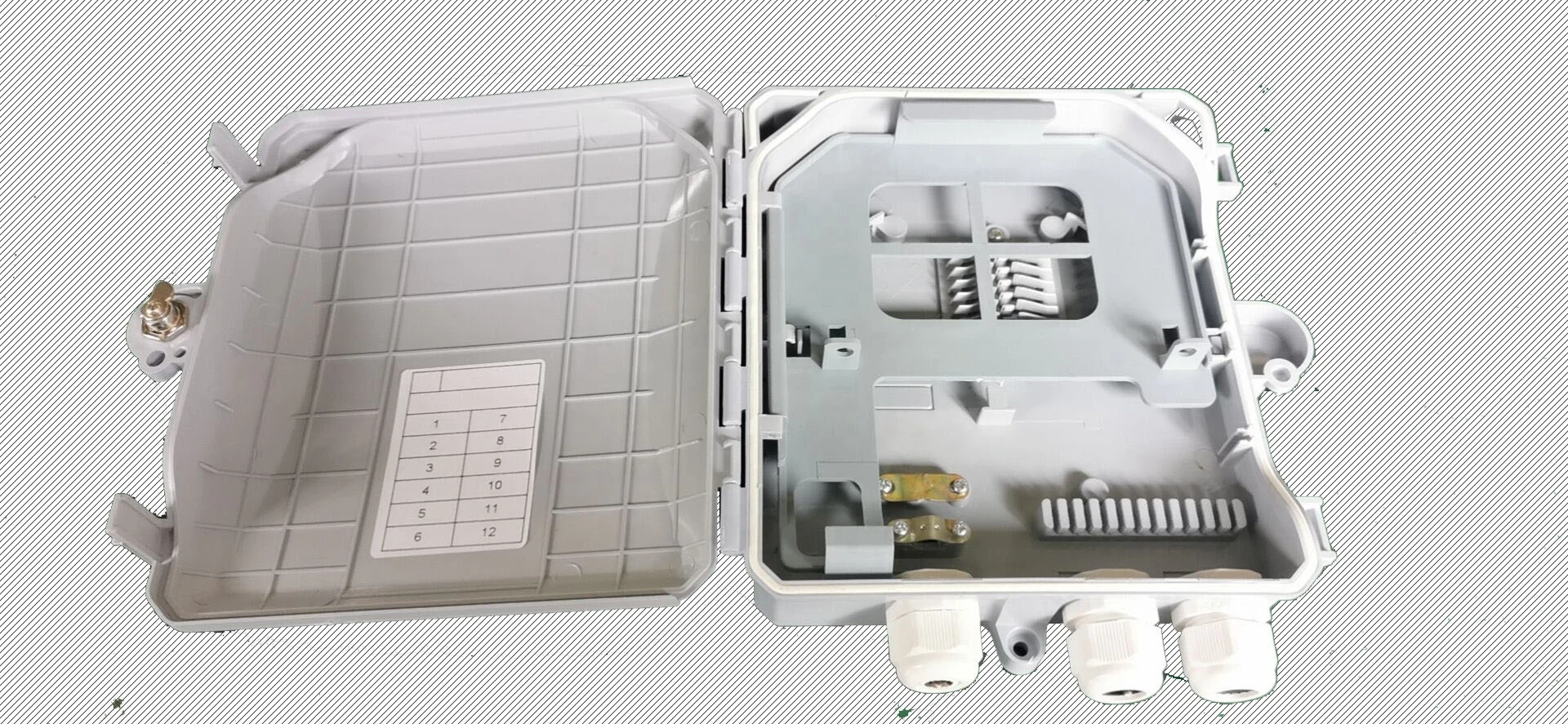 Внутренняя наружная Водонепроницаемая Клеммная Коробка ABS FTTH ODP ODB