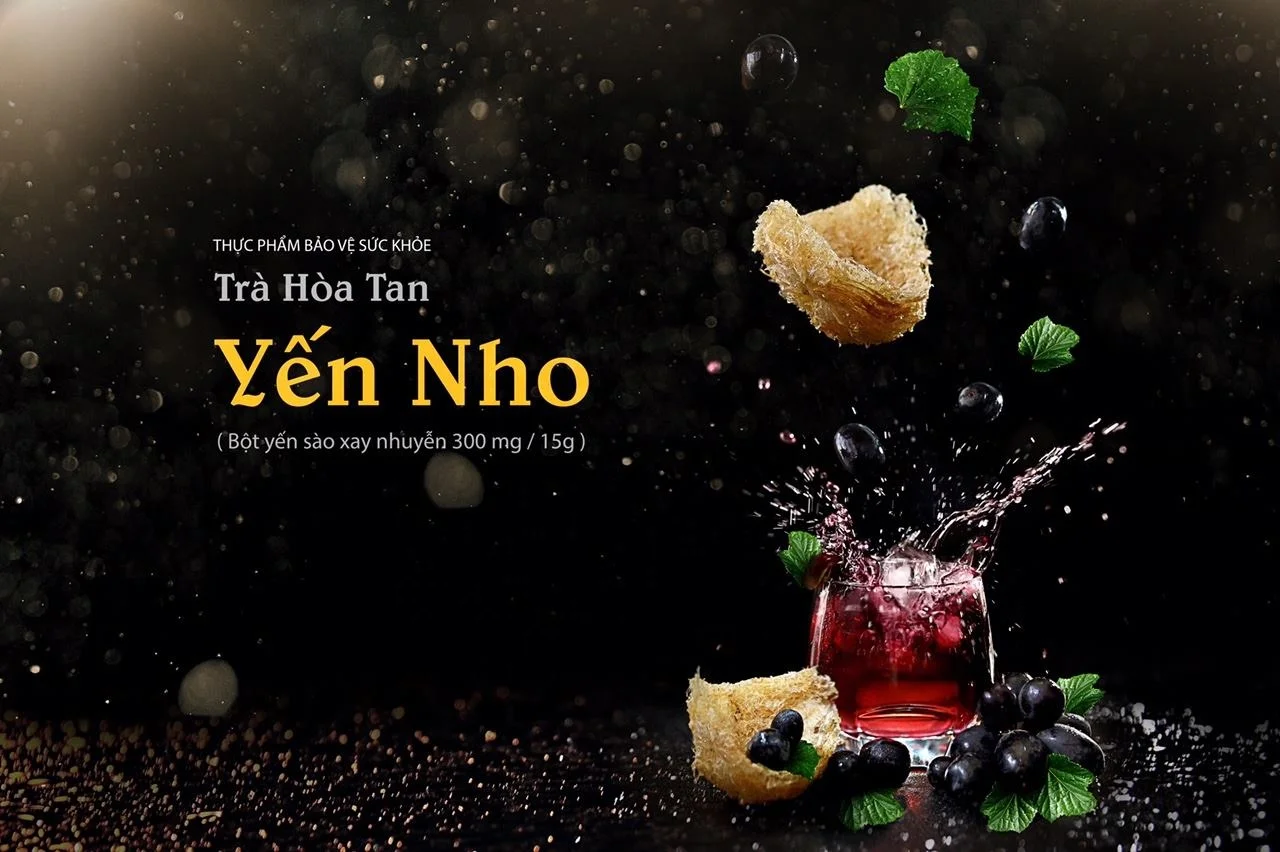 
Swallow Nest Grape Instant Tea Health Care Products High Quality 