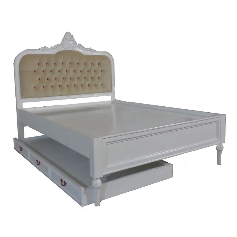 Children Bedroom Furniture Kids Sliding Bed Upholstered Wooden Kids Single Bed with Drawer and Storage Girl Bed with Trundle