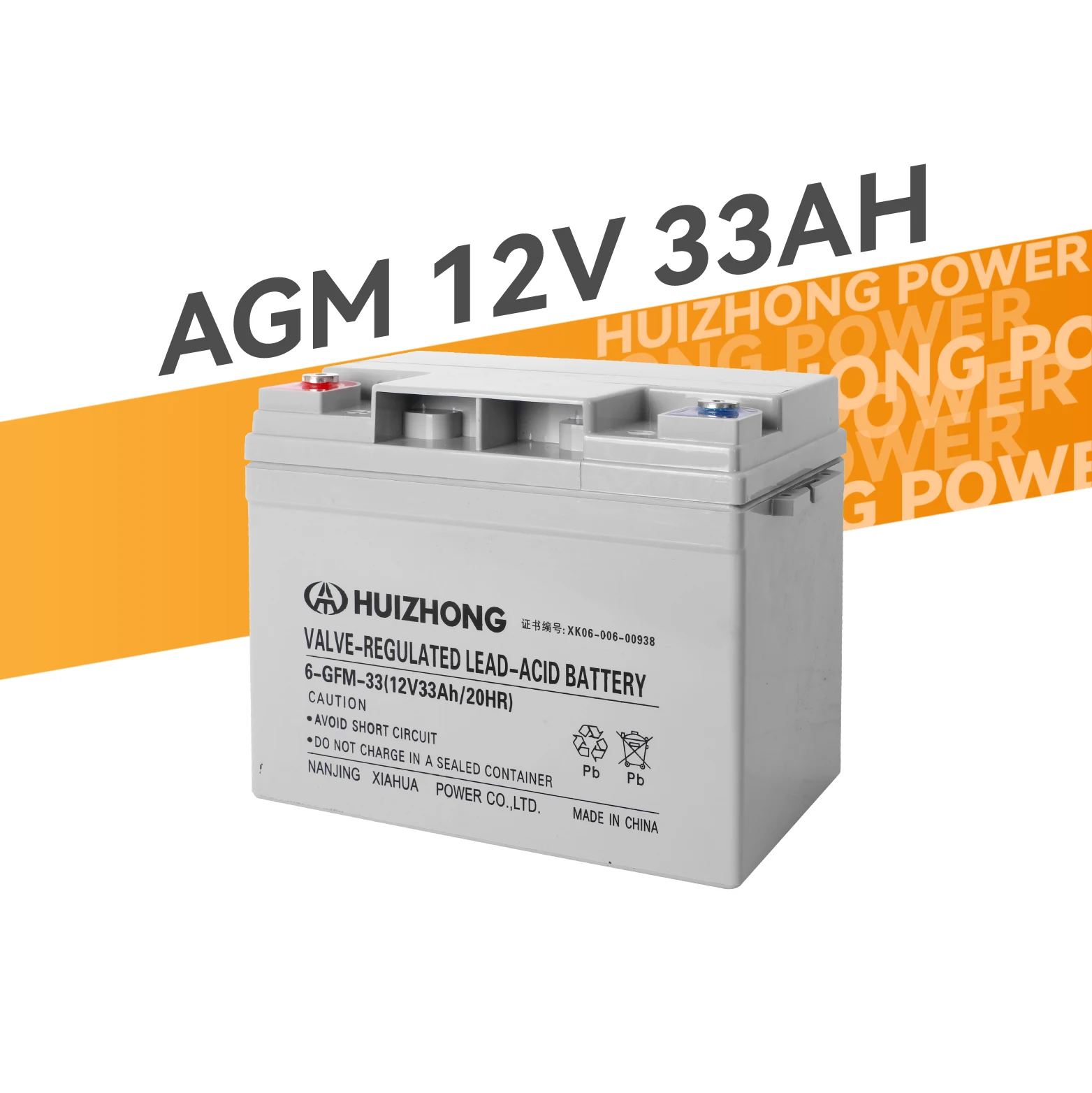 Eco-Friendly And Energy-Saving 12v 33ah 100ah Lead Acid Battery High Power 12v 9ah Battery In Stock