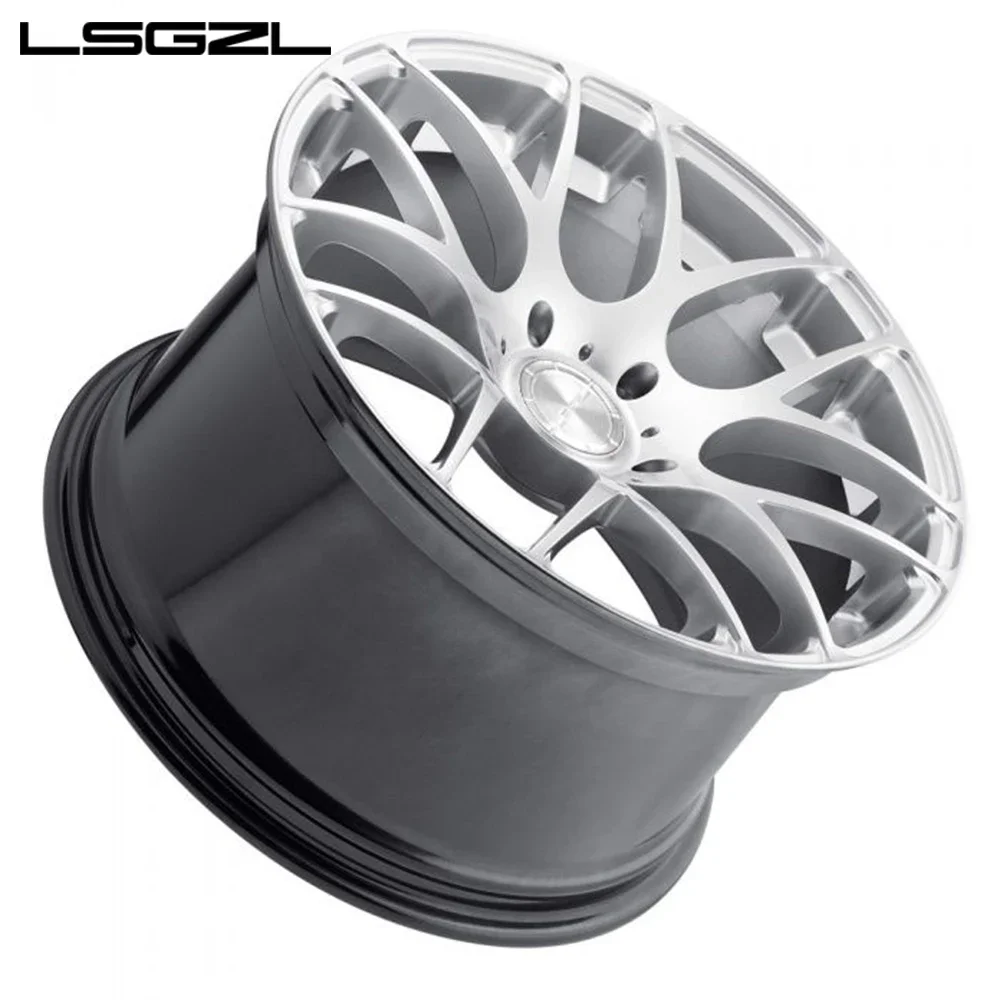 LSCZL Forged Mono block Customu deep concave wheel  Spoke wire wheels Luxury wheels for porche  Dodge Ram GMC