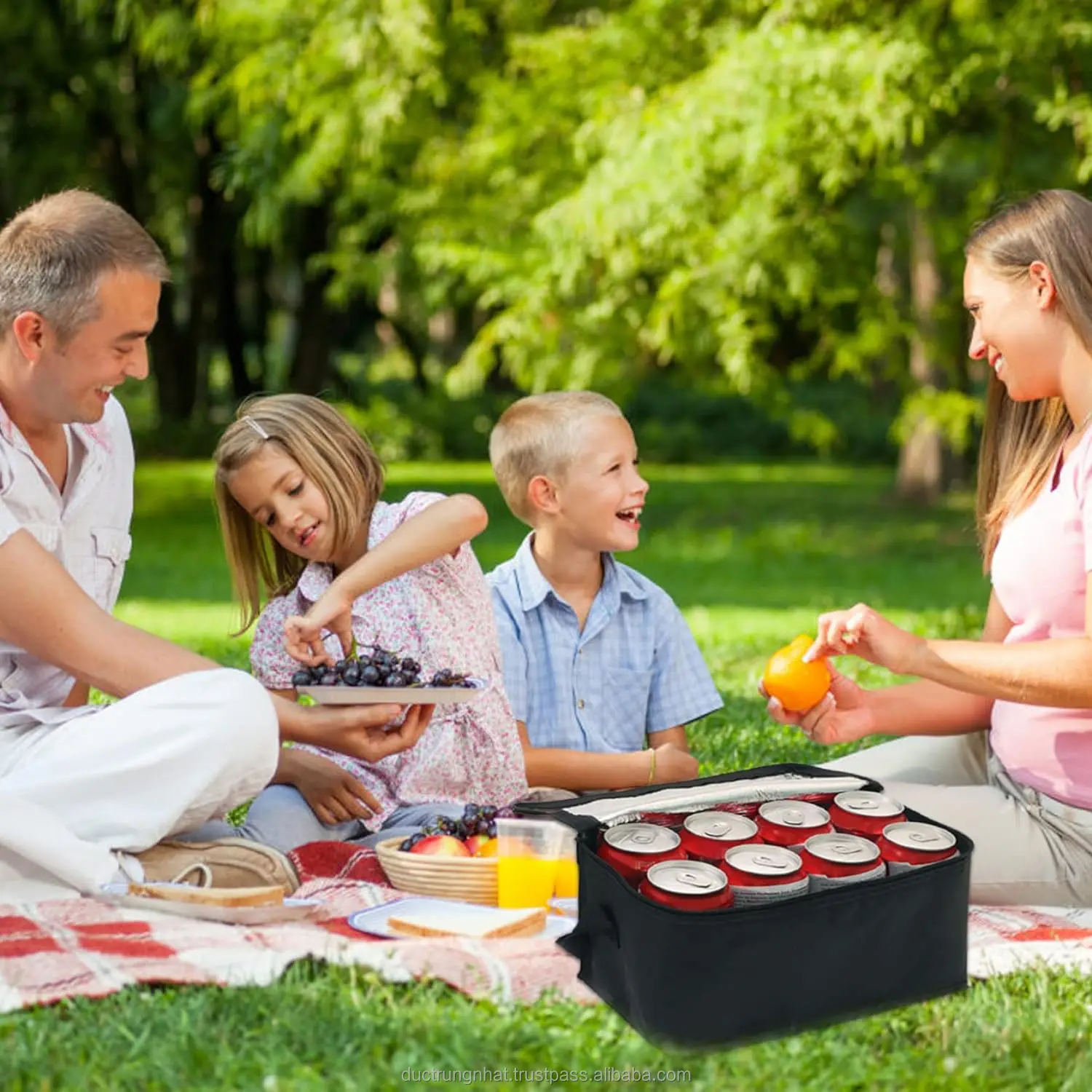 Wholesale Insuline Cooler Travel Case Thermal Bag for Food Pinic Soft Cooler Bag from Vietnam Manufacturer