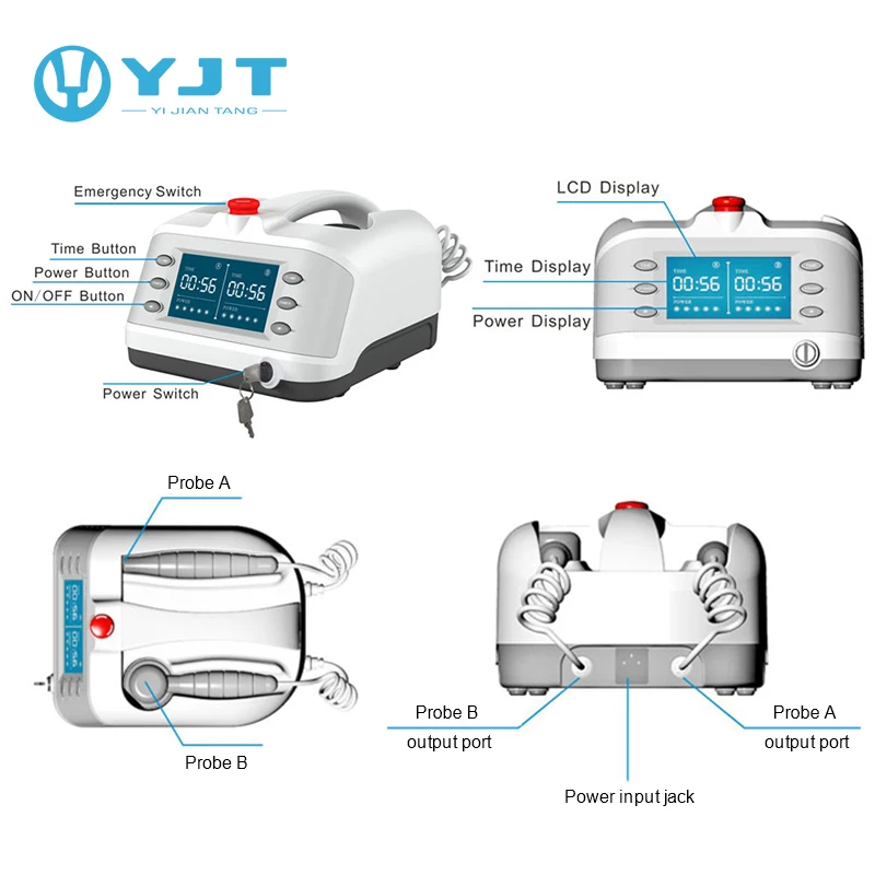2022 YJT Hot Sale 650nm Cold Low Laser Lllt-808 Red Light Therapy Treatment