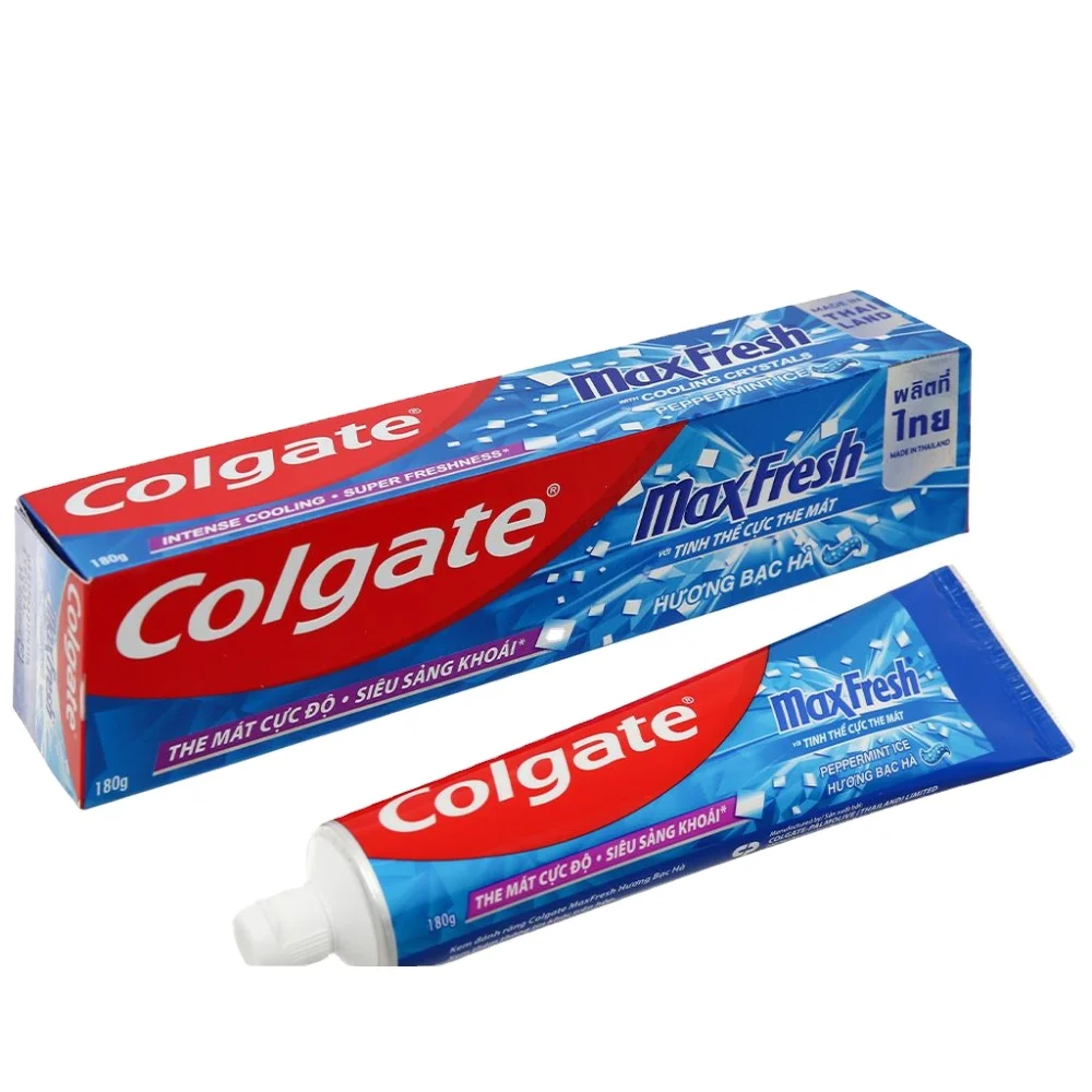 Оптовая продажа зубная паста Colgate Maxfresh с охлаждающими кристаллами 180 г 6 шт./упаковка упаковок/упаковка