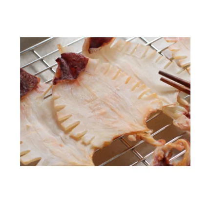 Dry Calamari Seafood Dried Korean Soul Food Made By Drying Small Squid in Korea Best As A Drink Side Dish Snack Delicious Chewy