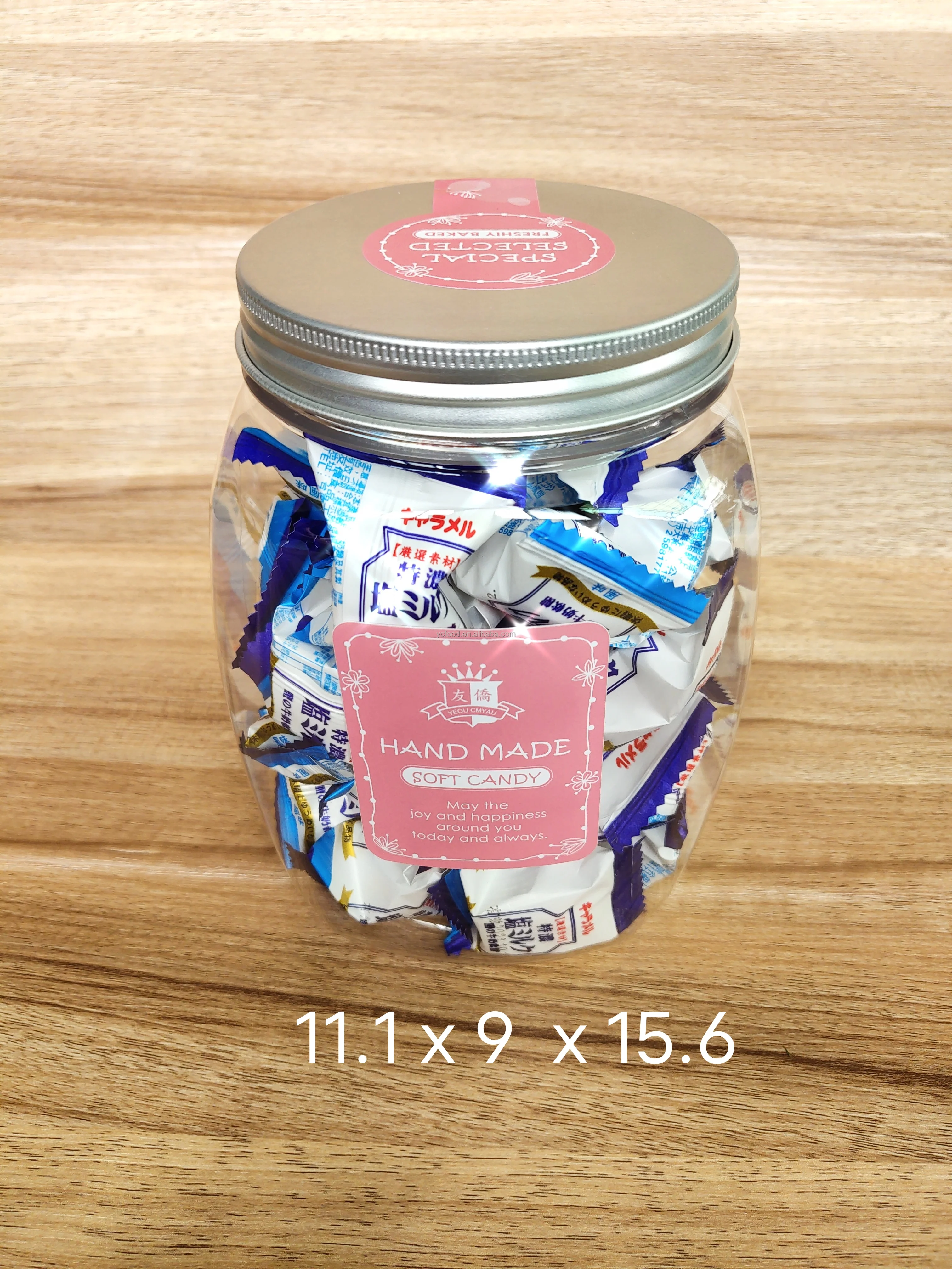 wholesale salt milk soft candy sweets bottle