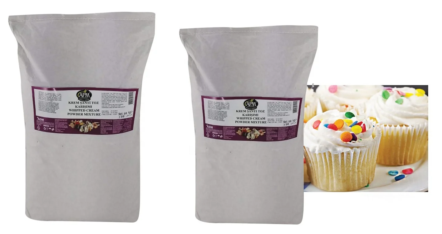 APM Whipping Whipped Topping Cream  Powder In 10 Kg Bulk Package For Pastry Industry And Sector