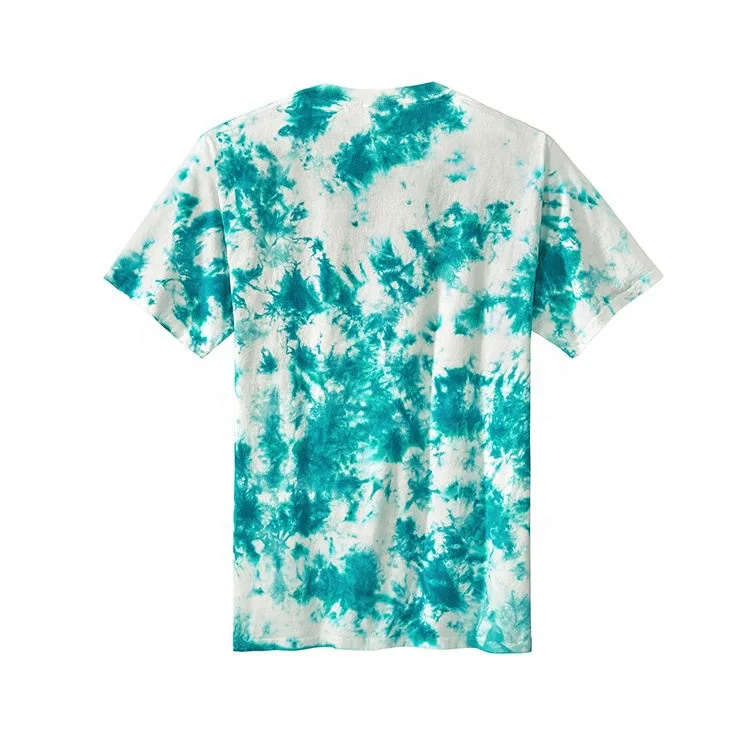 Wholesale Factory Color tone Youth Adult Tie Dye cotton top quality breathable sublimation T-Shirt with OEM service