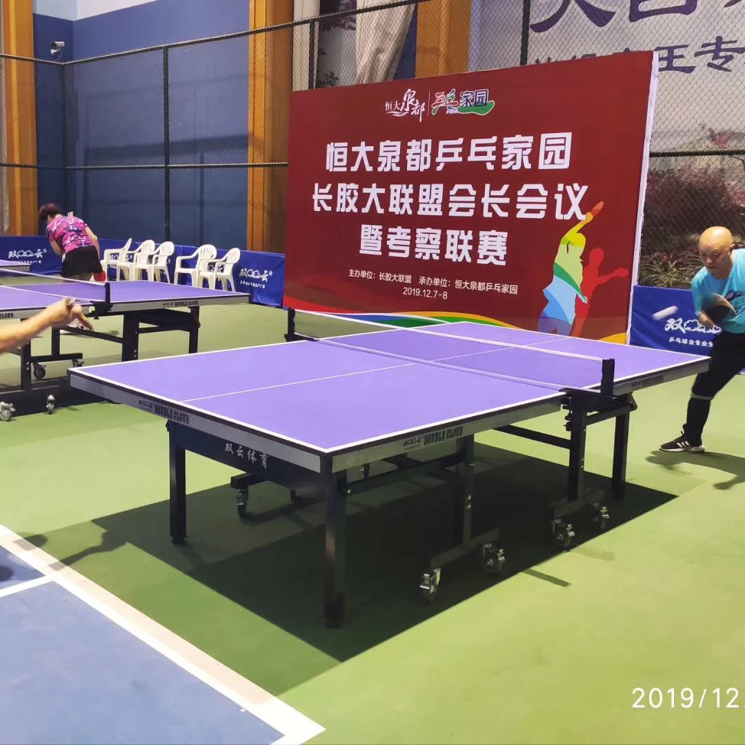 Folding pingpong 25mm MDF table tennis table