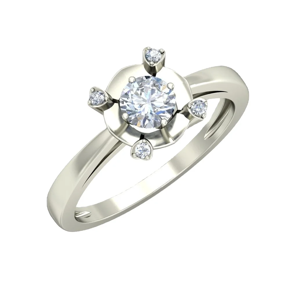 Charming Custom Design Lab Grown Solitaire Diamonds GIA IGI Certified Women Rings available in all Ring Sizes at Low Budget Cost