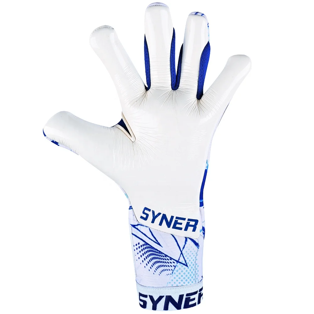 Customizable Neoprene Design Professional Goalie Gloves PU Latex Palm Goalkeeper Equipment for Football Training