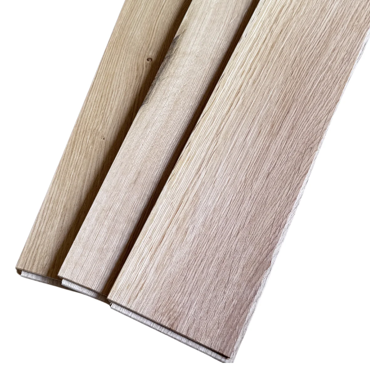 Eco Forest 100% Natural European White Oak Solid Wood Flooring 15mm Thickness Custom Size for Indoor Use