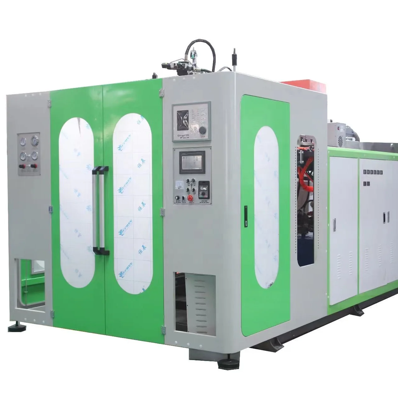 Servo-hydraulic Plastic HDPE/PP/PE/PVC 2L Container Jerry Can Bucket Tank Toy Balls Screw Extrusion Blow Molding Making Machine