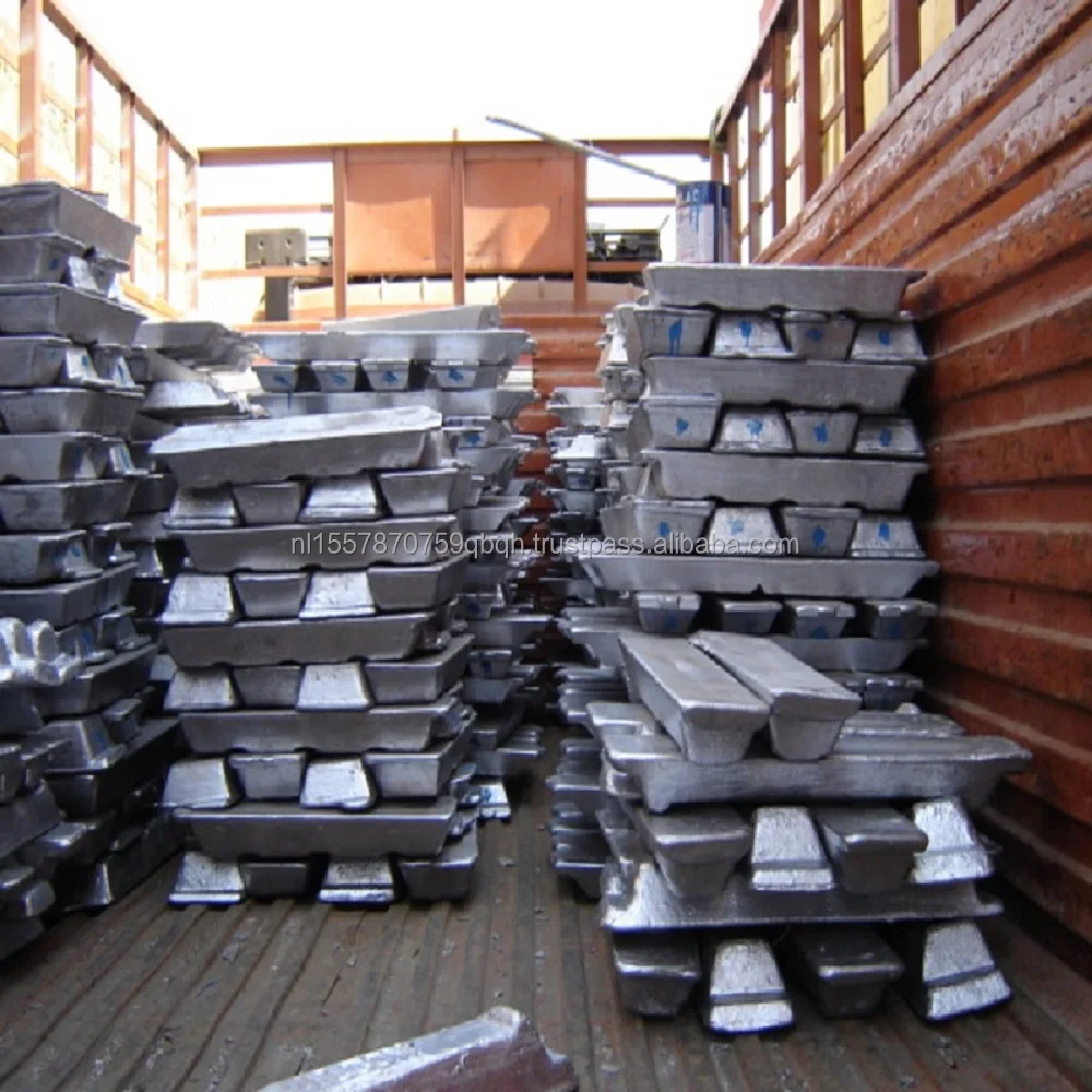 Pure Aluminum Ingot Price Alloy Metal Aluminum Ingot 99.7% Silver TIA Gray 3000 Series Aluminum Ingots