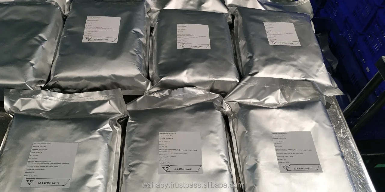 Organic Dried Fruit	Free Sample	Dragon Fruit Freeze Dried Powder	from FRUITBUYS VIETNAM