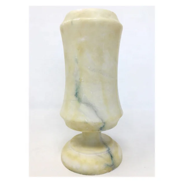  Белая настольная декоративная мраморная Цветочная ваза небольшого размера