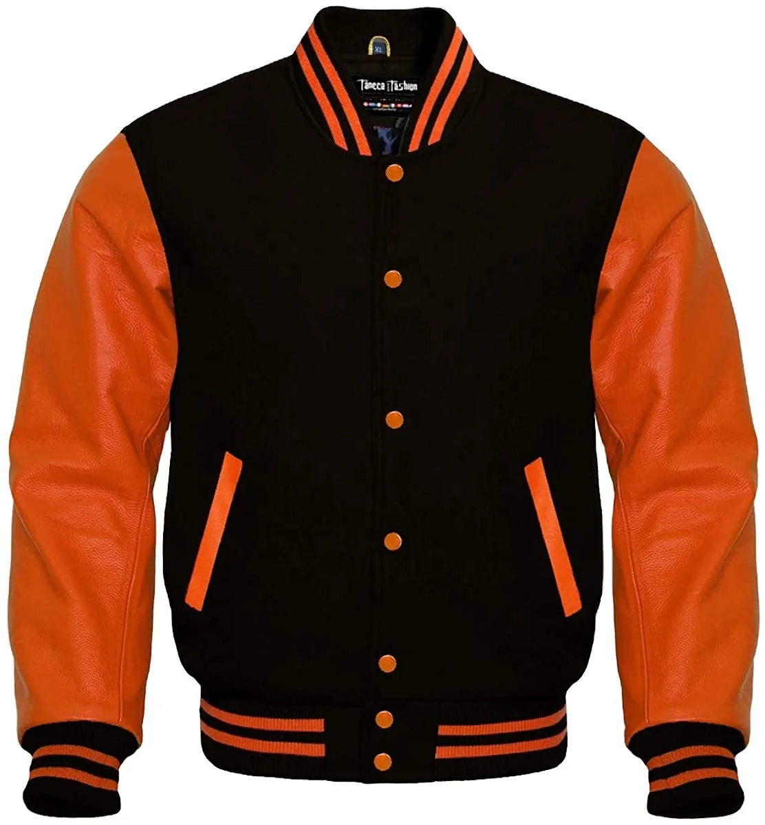 High Quality CVC Twill Custom School Jackets Baseball Letterman Varsity Bomber Jacket Running Jacket