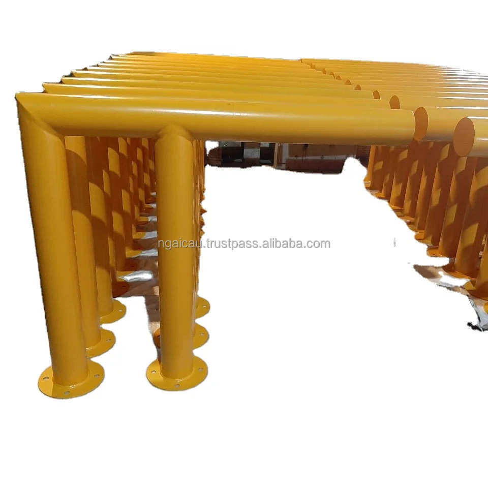 From Viet Nam: Safety Bollards By Good Quality Steel For Roadway Seperatoration/ Car Station/ Construction Warning Barrier