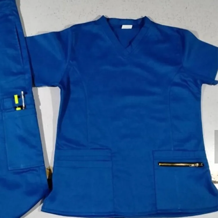 stylish hospital uniform custom nurse color hospital dress Scrub Uniform Sets Cherokee for women and men high quality