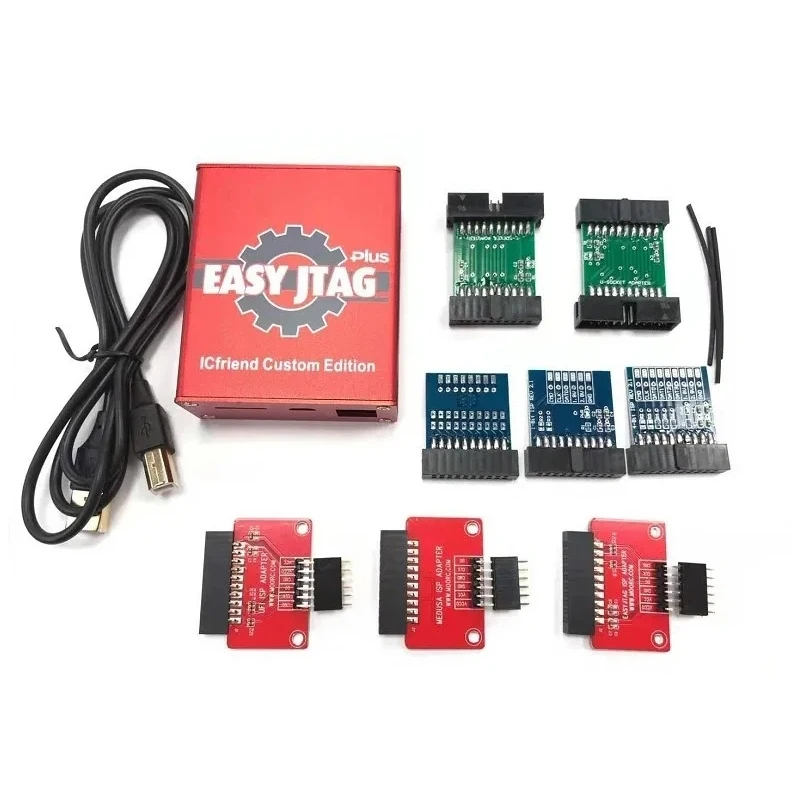 Z3x Easy Jtag Plus Box Red ICFRIEND Custom Edition загрузочное устройство Один клик EMMC прошивка восстановление данных программа SPI памяти