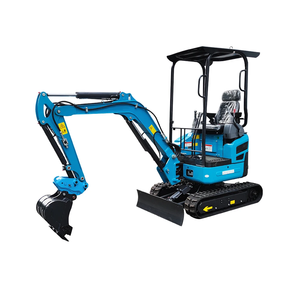 QILU 17Pro  Mini Excavator 1700kg can be added with extended track and arm swing boom along with accessories