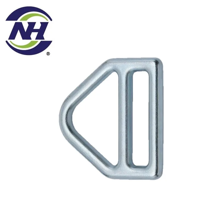Steel oval buckle titanium stainless split d ring