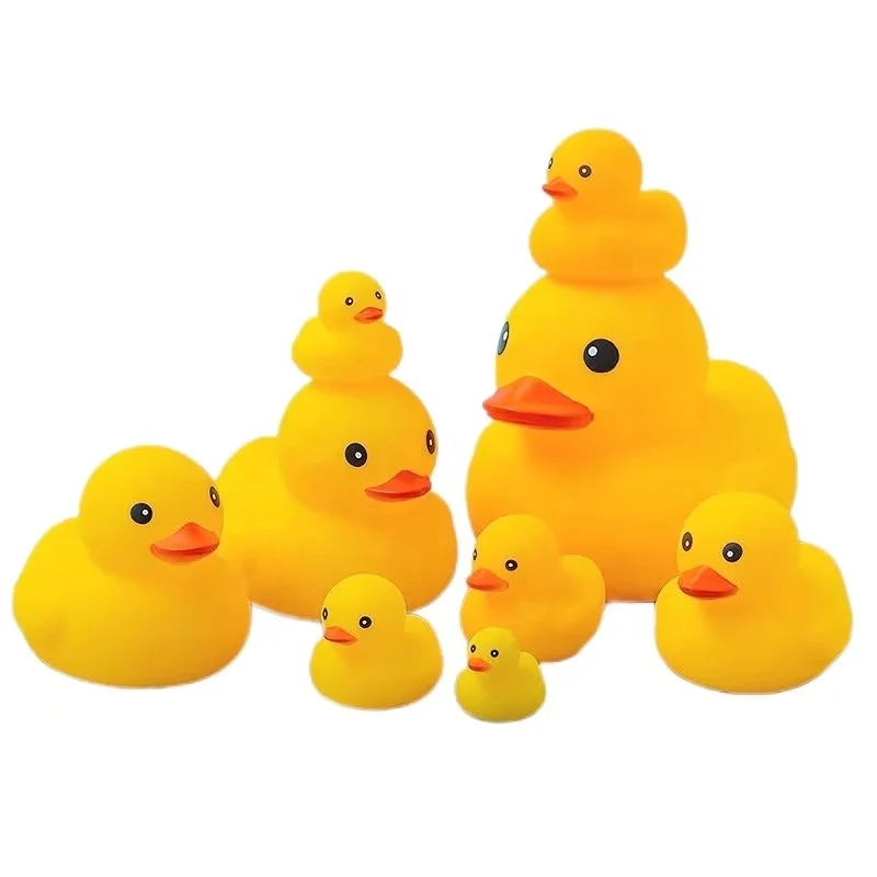 2024 Factory Direct Custom Color and Style rubber duck toy design your own rubber duck character rubber ducks floating
