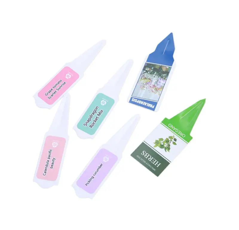 stick label hang tag plant and flower tag
