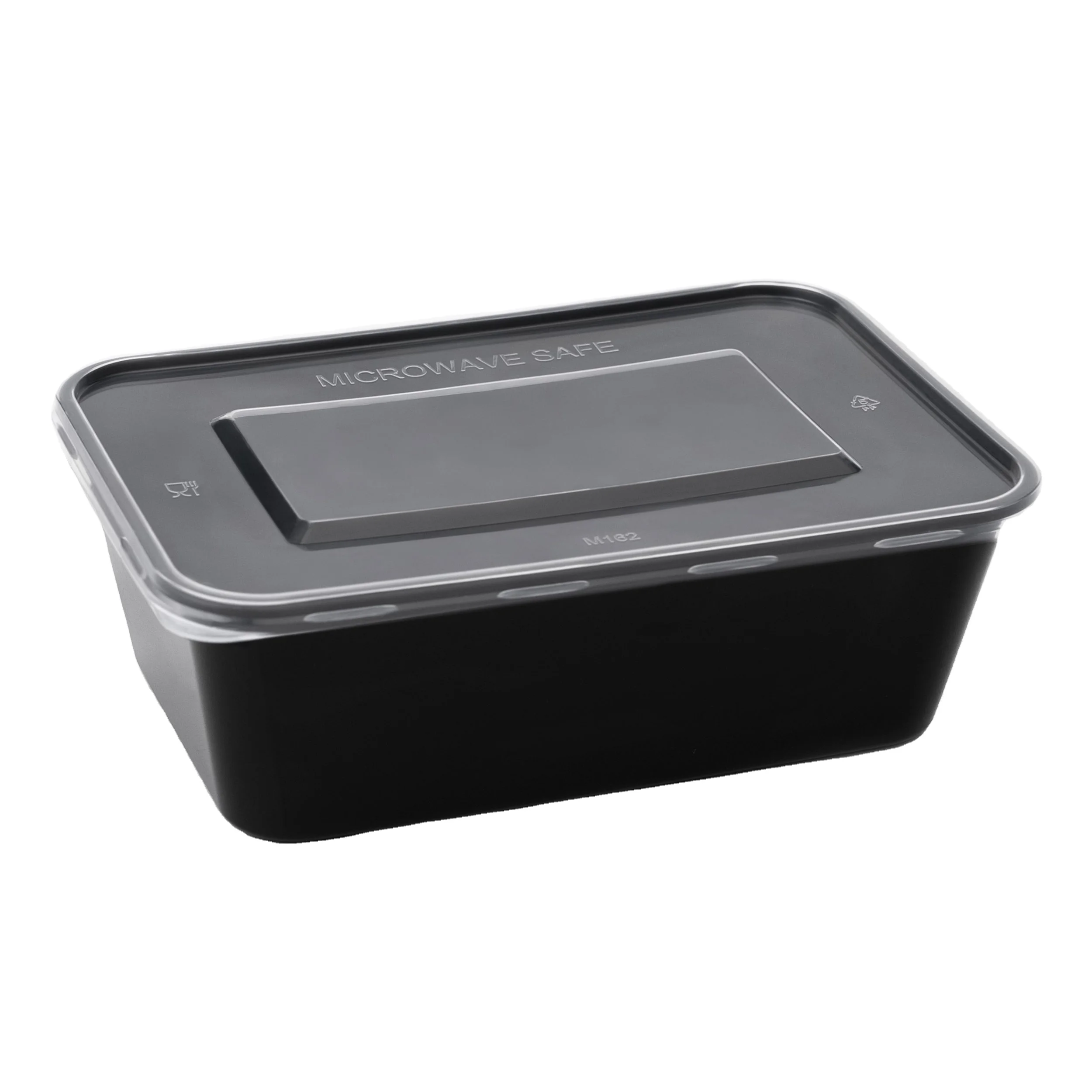 100% Premium Quality Leak-Proof 750ml PET Plastic Food Containers for Industrial Cake Use High Quantity Available