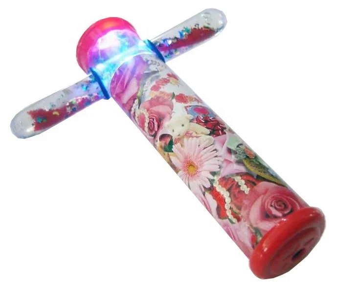 LED kaleidoscope Souvenir Item Stress Relief Educational Toys Liquid Motion Sensory Toys