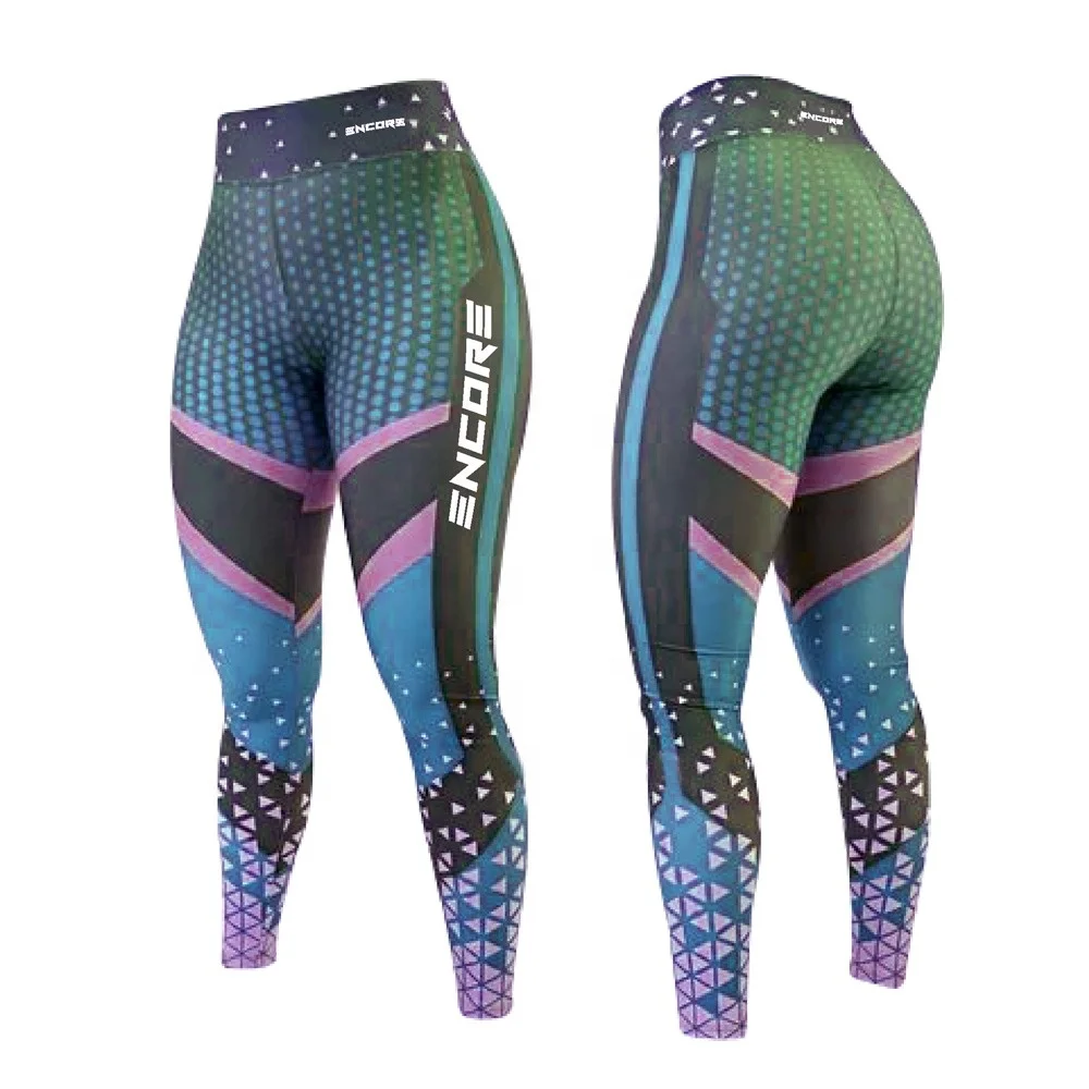 Women Workout Leggings Latest Design Squat Proof High Waist Compression Leggings Fitness Yoga Wear Leggings