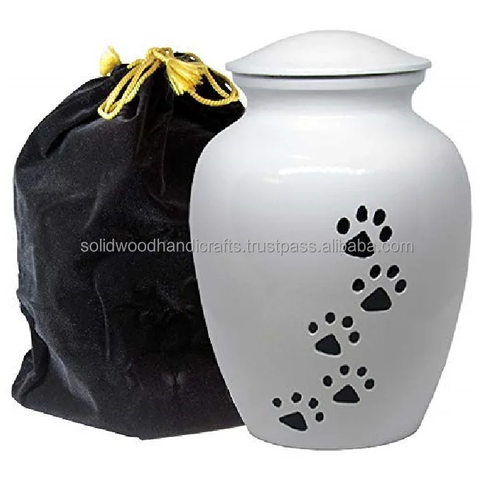 2021pet ash cremation coffin multi brass urns with dog new design urns