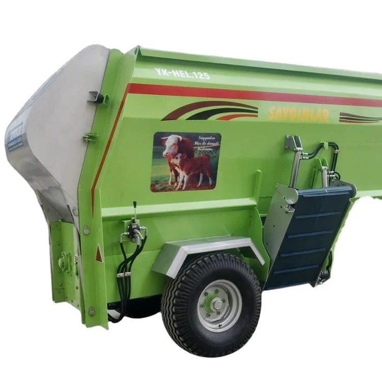 High Quality Horizontal 10m3 Feed  Mixer Machine From Turkey