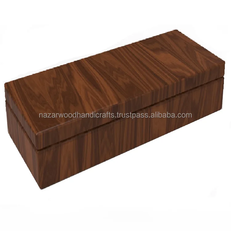 Handmade fine high quality wooden pen pencil box for educational item and best selling product with best finishing
